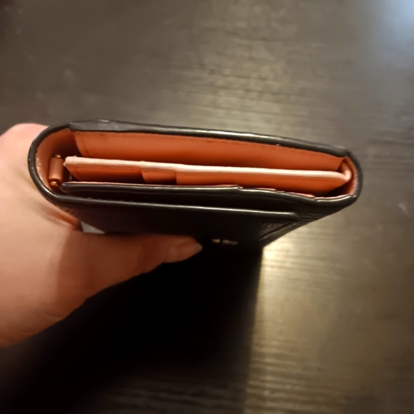 MCM With D-Rings Black Textured Leather Wallet Or Clutch (EUC) - Picture 16 of 16